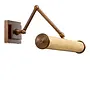 Wandlampe 'Luca' - L - Rattan