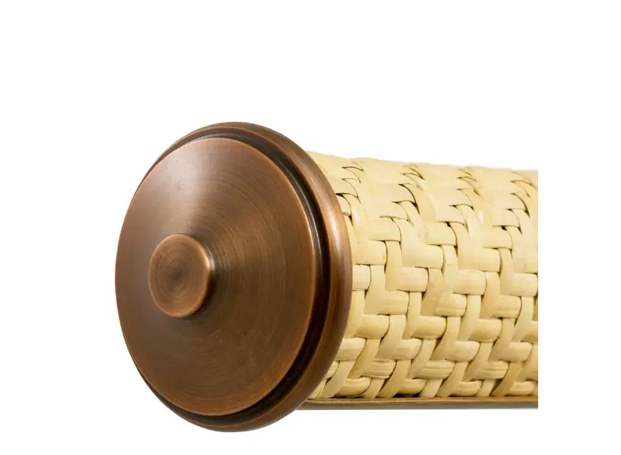 Wandlamp 'Luca' - L - antique brass finish