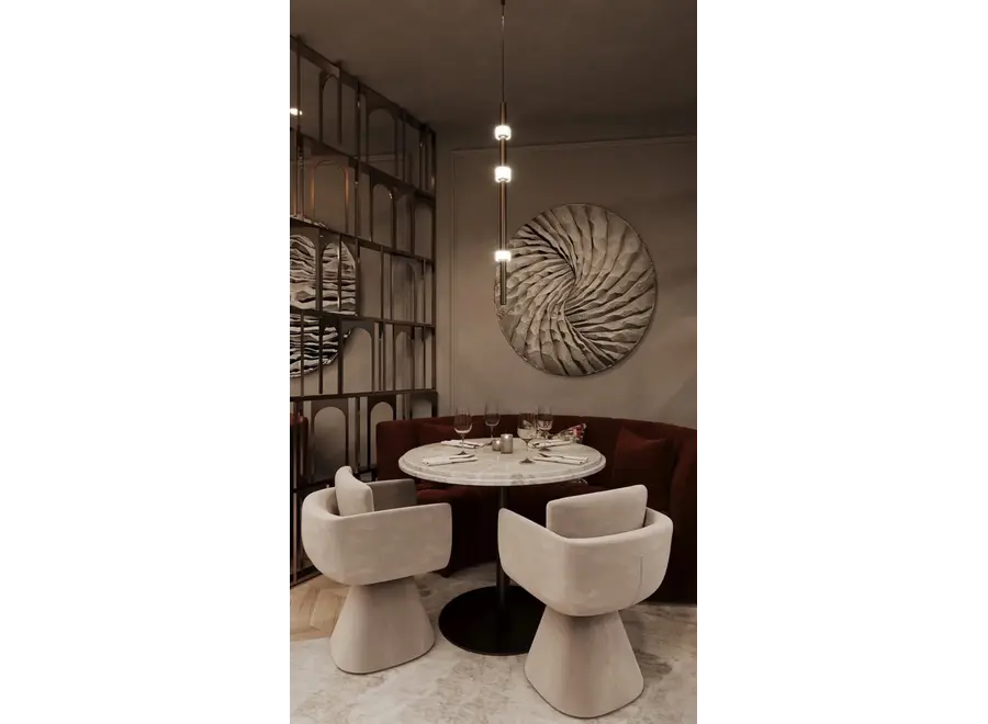 Dining room chair Anna - Greige - OL