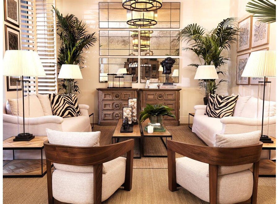 Chandelier 'Bernardi'  Brons 'vintage finish'  - OL