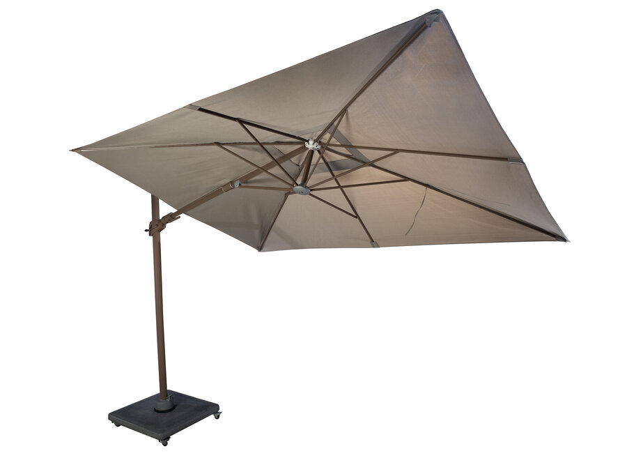 Parasol 'Cavalo' 300x220 - Bronze/Natural