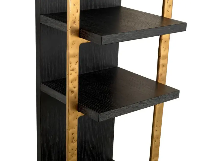 Wall cabinet 'Belcanto' - Brushed brass finish