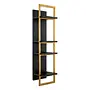 Armoire murale 'Belcanto' - Brushed brass finish