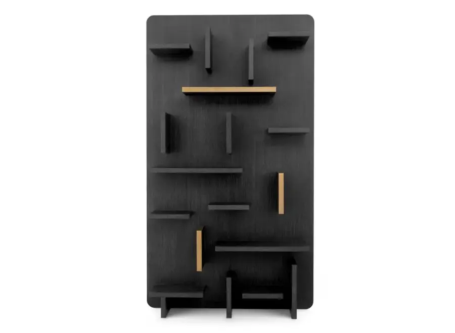 Wall cabinet 'Highgrove' - Brushed brass finish