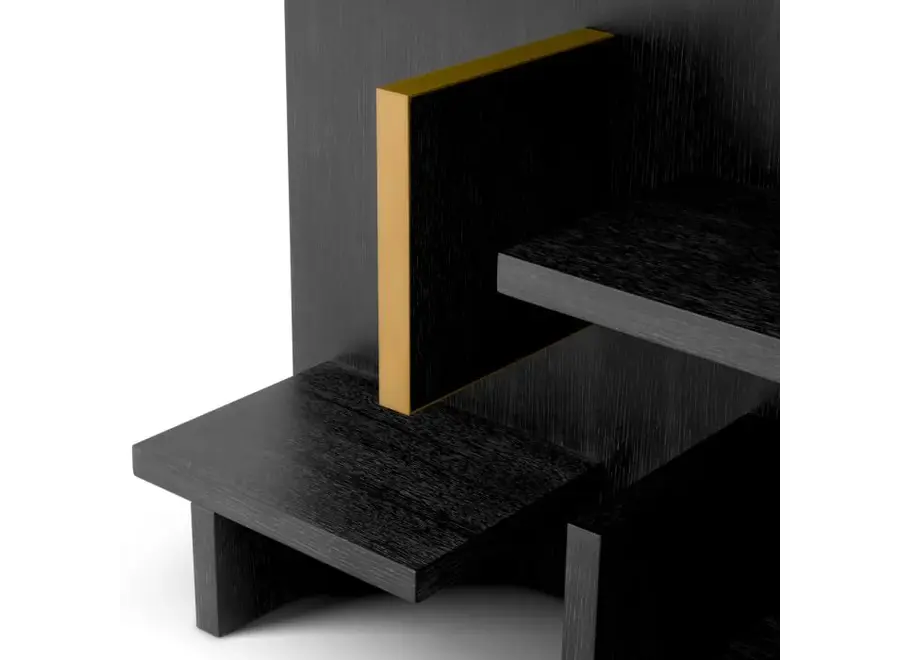 Wandschrank 'Highgrove' - Brushed brass finish