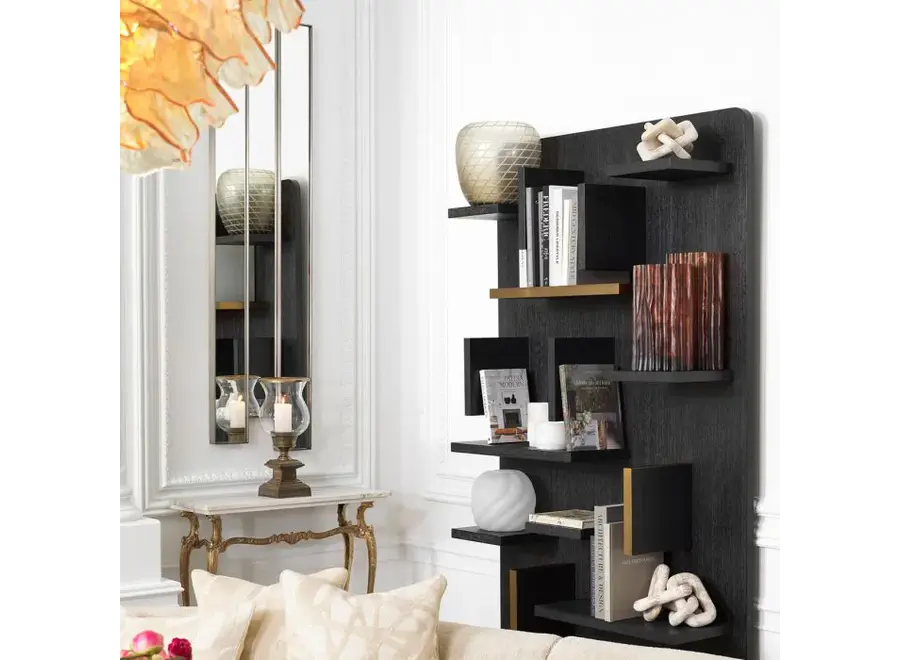 Armoire murale 'Highgrove' - Brushed brass finish