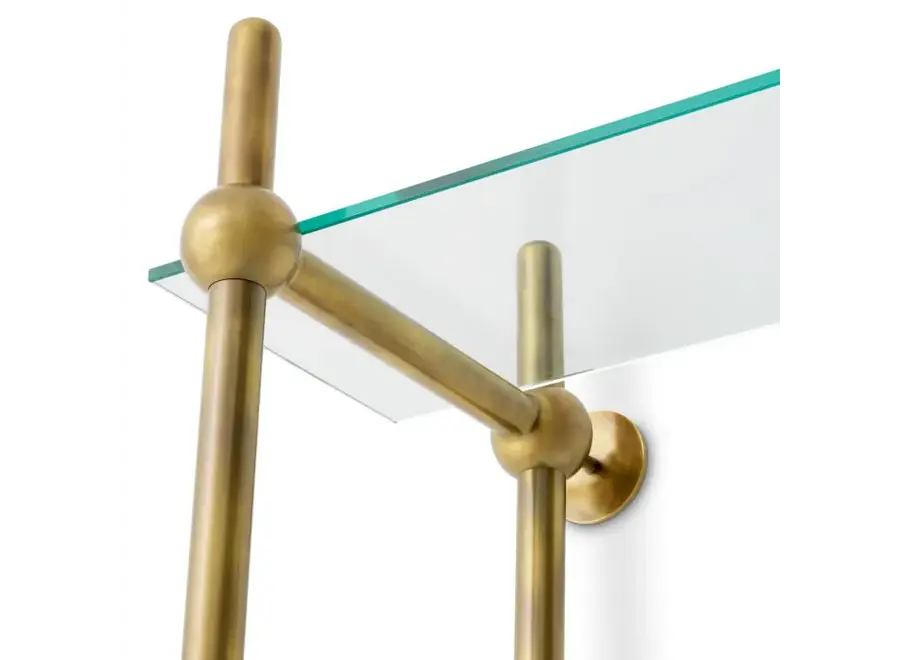 Wandkast 'Monforte' - Vintage brass finish