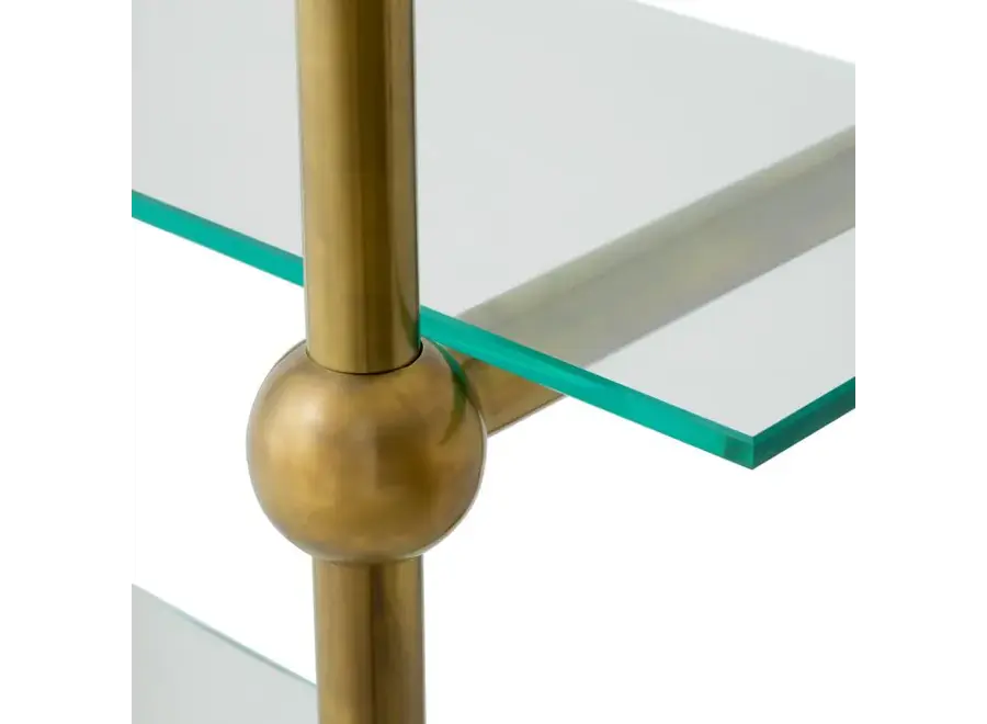 Wandschrank 'Monforte' - Vintage brass finish