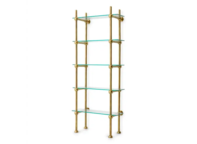 Wall cabinet Monforte - Vintage brass finish