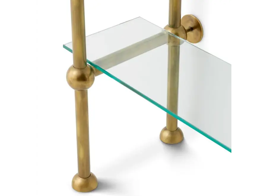 Wandschrank 'Monforte' - Vintage brass finish