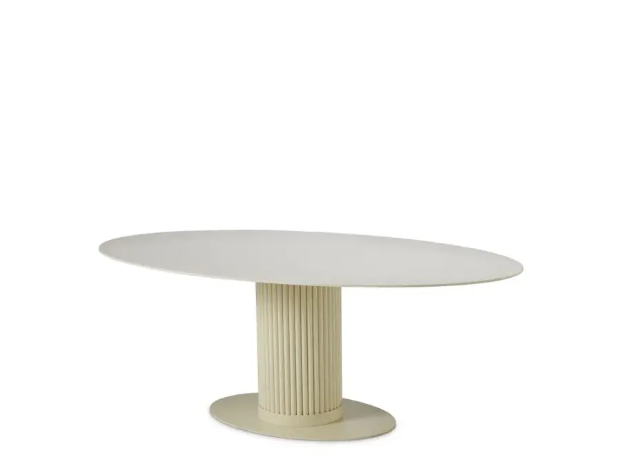 Dining table 'Volterra' - Outdoor - Sand finish