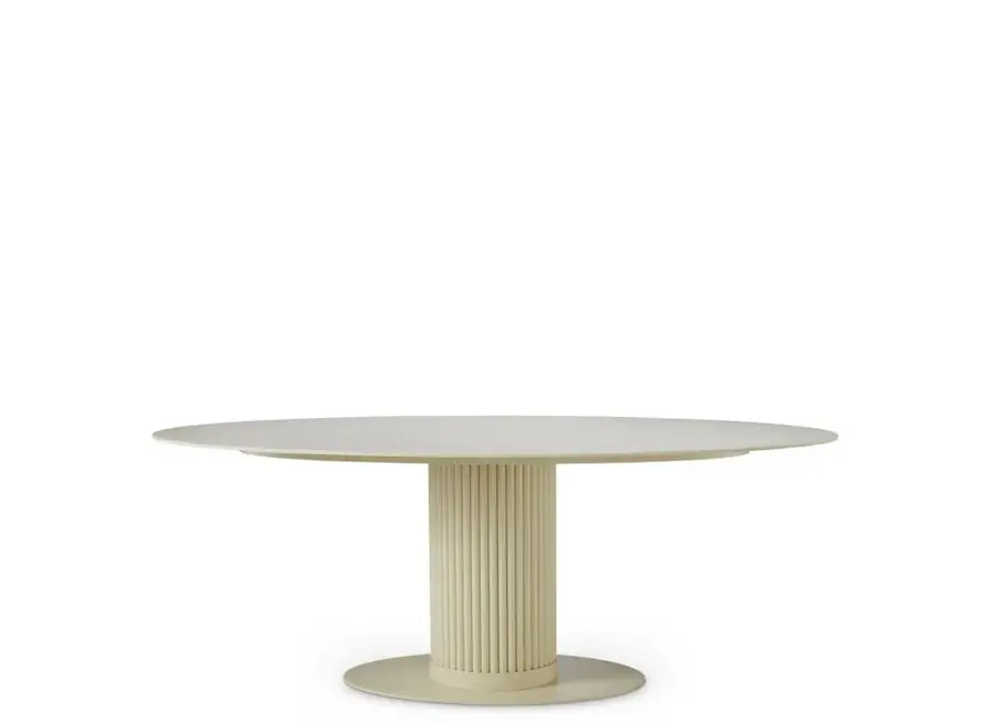 Dining table 'Volterra' - Outdoor - Sand finish