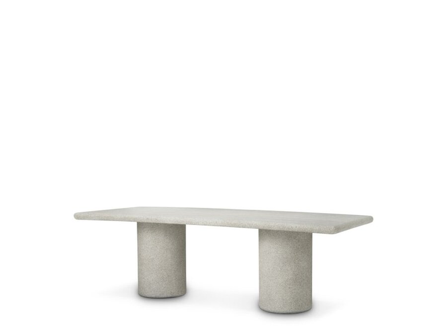 Eettafel 'Cloverdale' -  Outdoor - Grey stone texture