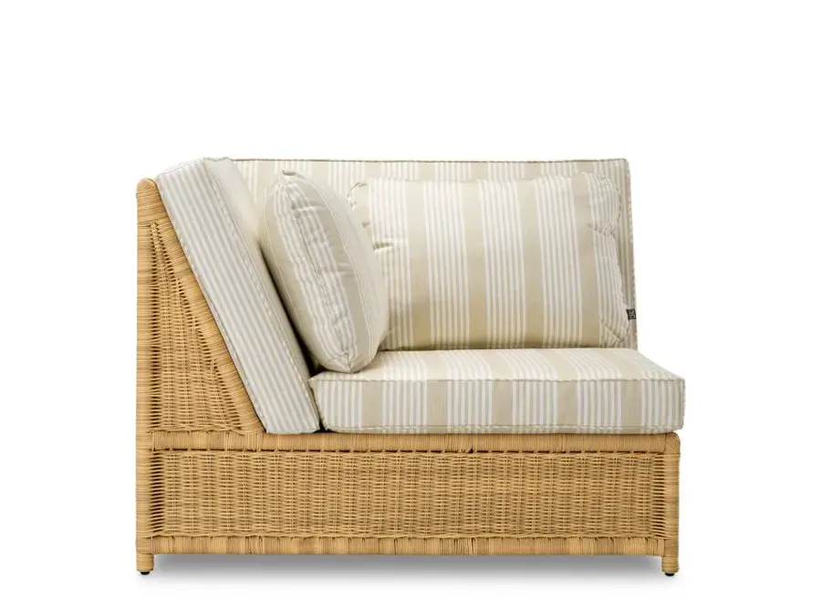 Outdoor Modular stoel 'Hampton' - corner