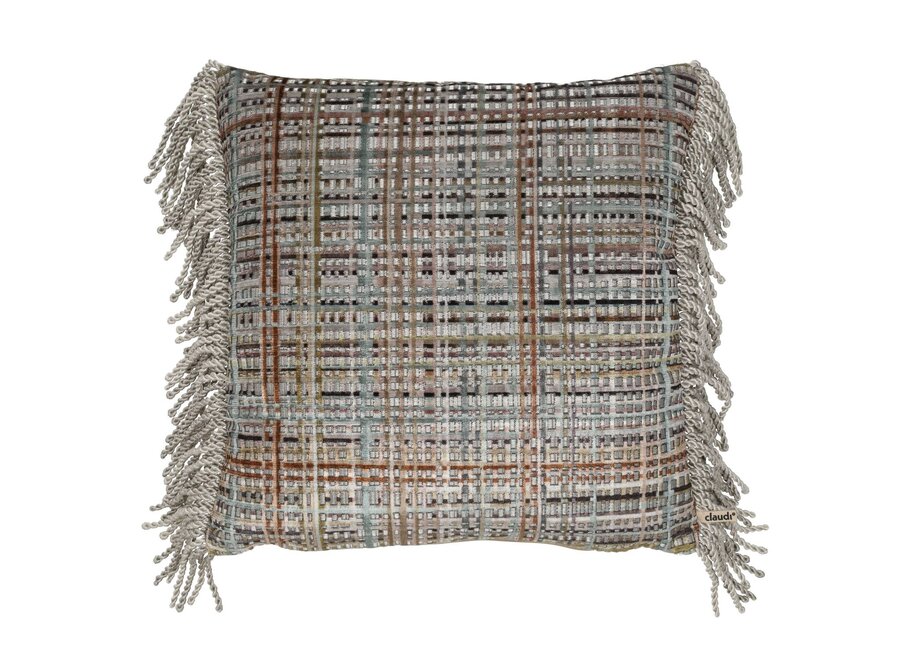 Sierkussen Christina Exclusive Grass + Bullion Silver