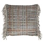 Decorative cushion Christina Exclusive Grass + Bullion Silver