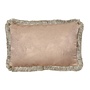 Dekoratives Kissen Cleon Nude + Fringe Gold