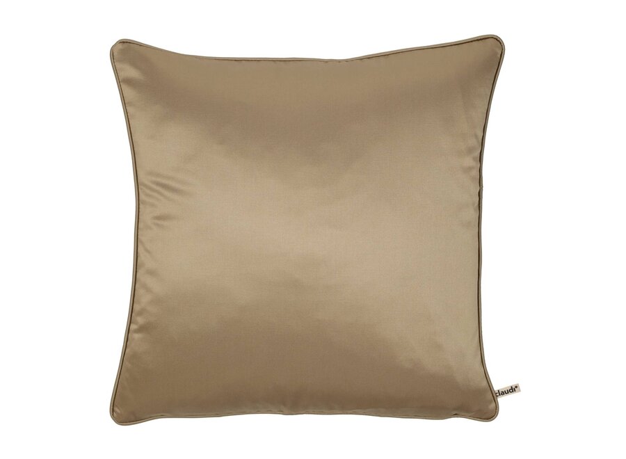 Sierkussen Dafne Dark Gold 922 + Piping
