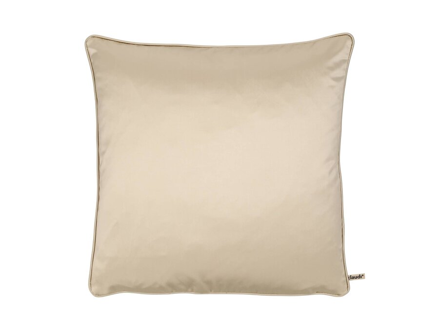 Decorative cushion Dafne Gold + Piping