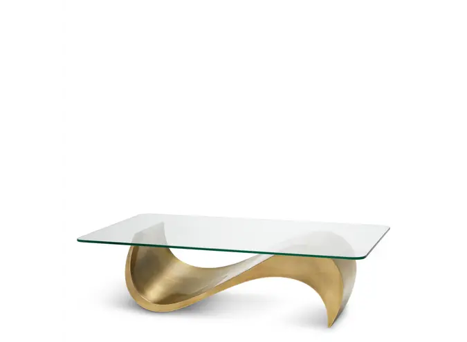 Couchtisch Chambertin - Vintage brass finish