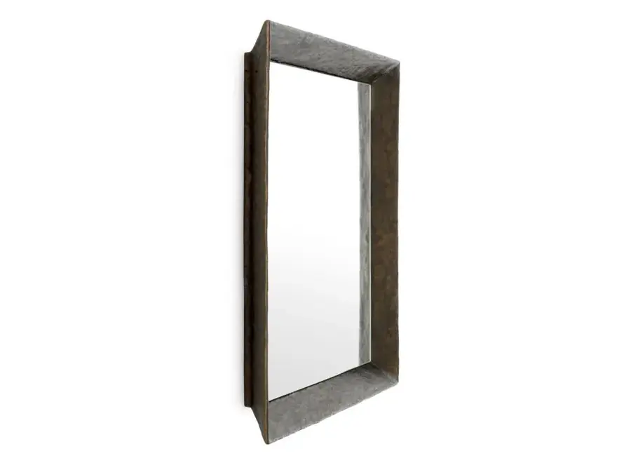 Miroir 'Othello' - square - bronze finish