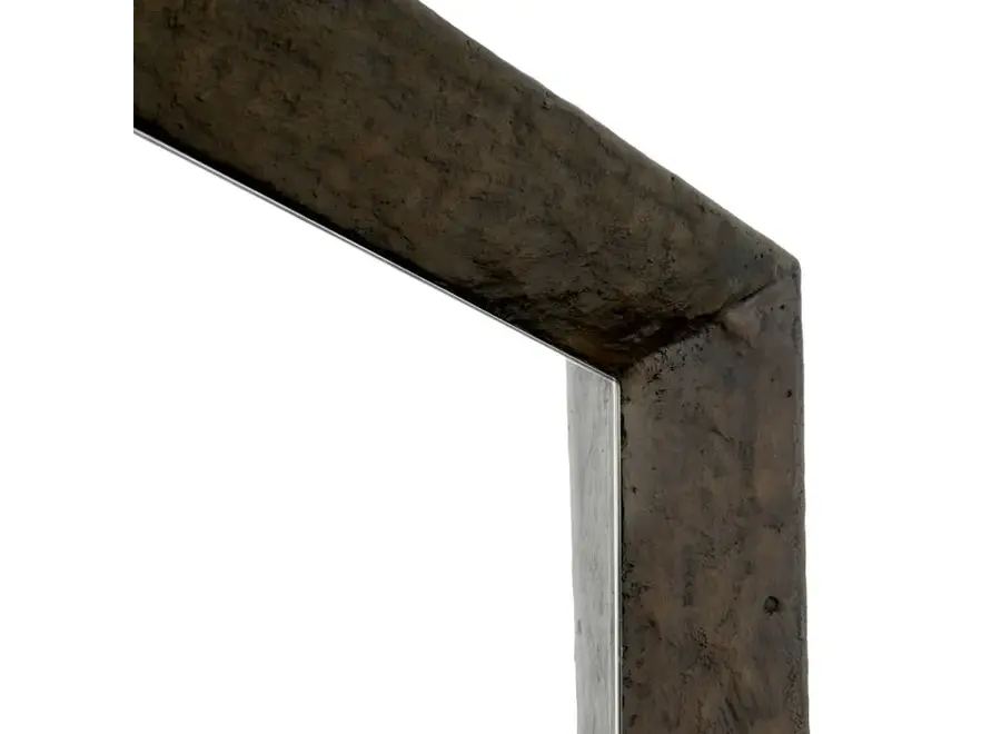 Miroir 'Othello' - square - bronze finish