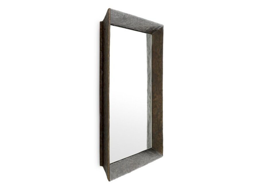 Miroir 'Othello' - square - bronze finish