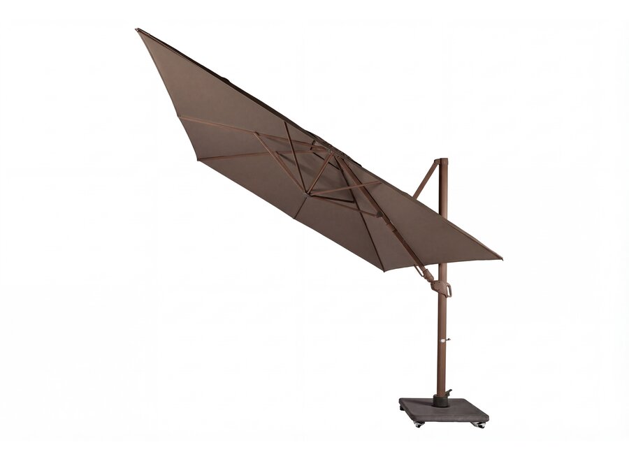 Parasol 'Cavalo' 300x300 - Bronze/Taupe
