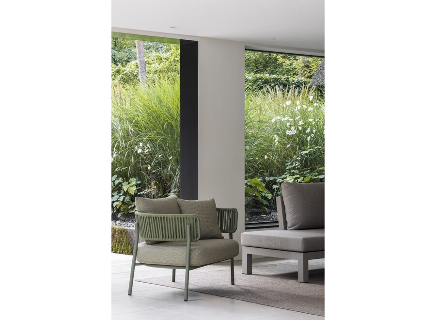 Loungechair 'Santiago' - Olive