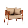 Loungechair 'Santiago' - Sienna