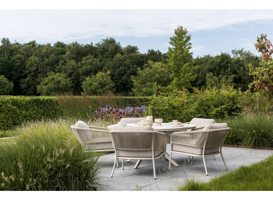 Lage eettafelstoel 'Forio' - Salix