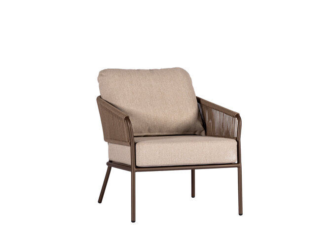 Chaise basse de salle à manger 'Forio' - Bronze