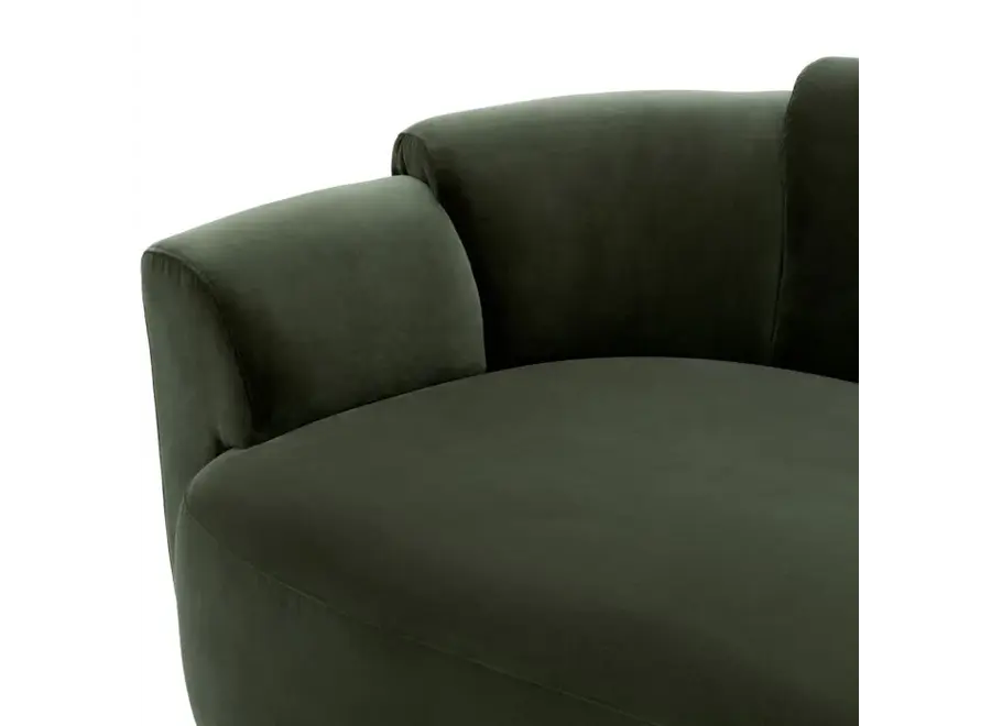 Canapé 'Marbella' - Torrin green velvet