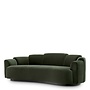 Sofa 'Marbella' - Torrin green velvet