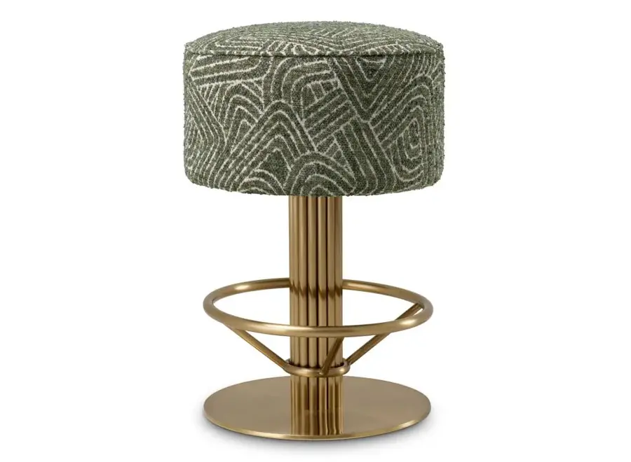 Thekenstuhl 'Carleton' - Camari green