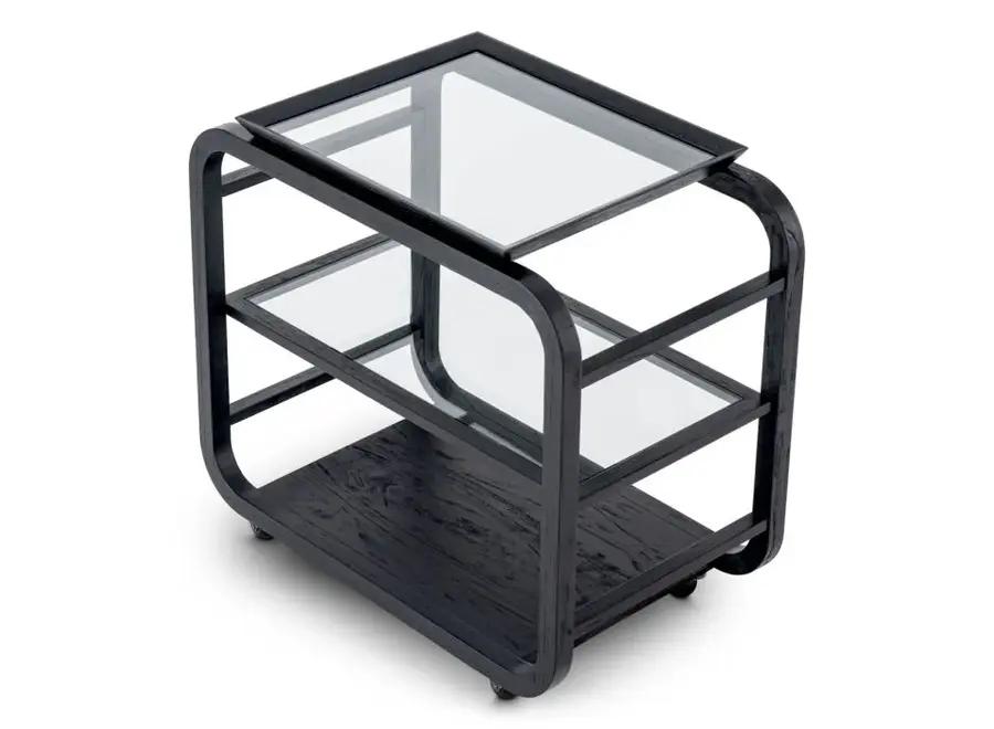 Trolley 'Mayfair' - Classic black finish