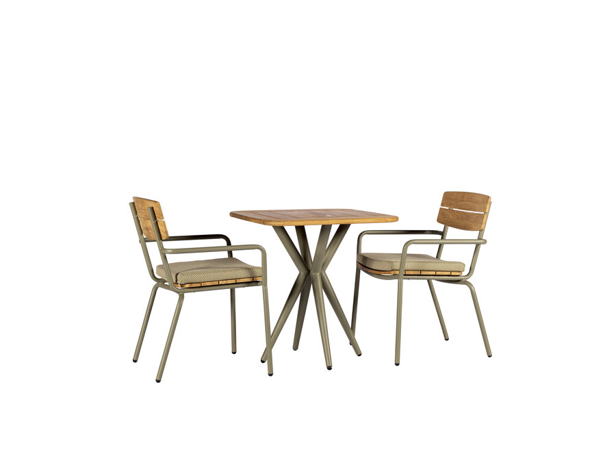 Esstisch 'Camogli' - Square - Olive