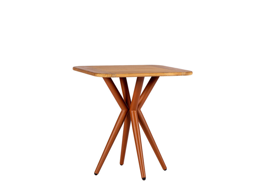 Dining table 'Camogli' - Square - Sienna