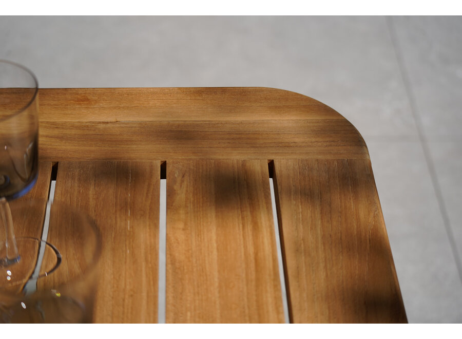 Eettafel 'Camogli' - Square - Sienna