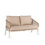 Sofa 2 seater 'Comillas' - Salix