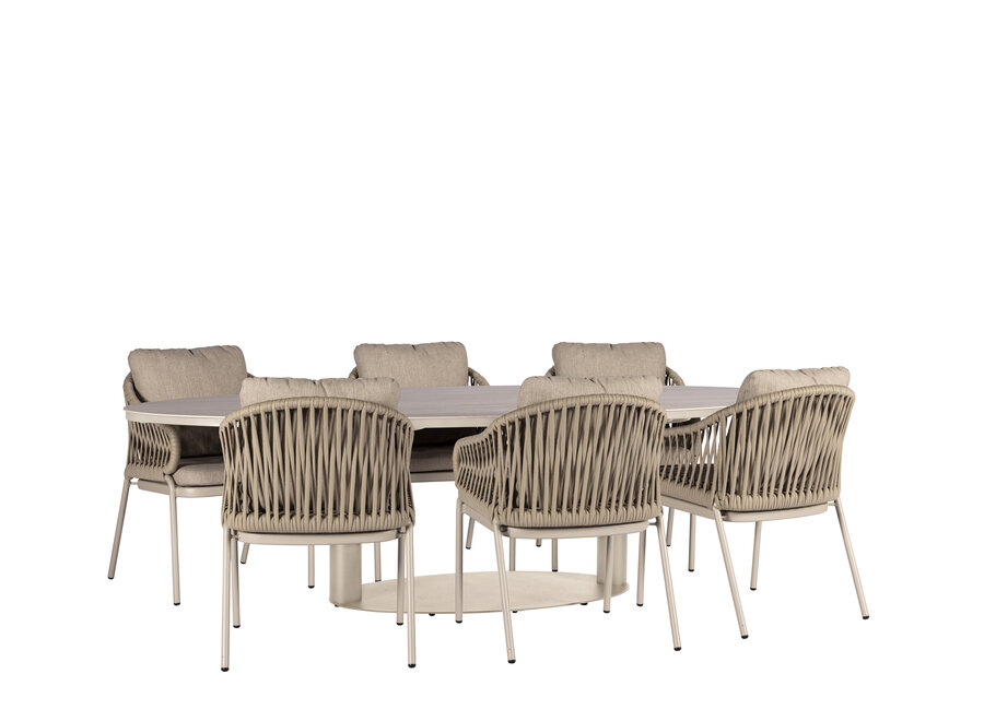 Chaise de salle à manger 'Comillas' - Salix