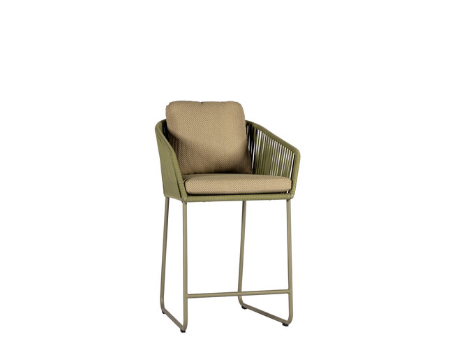 Chaise haute de salle à manger  'Calera' - Olive