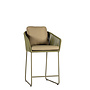 High dining chair 'Calera' - Olive