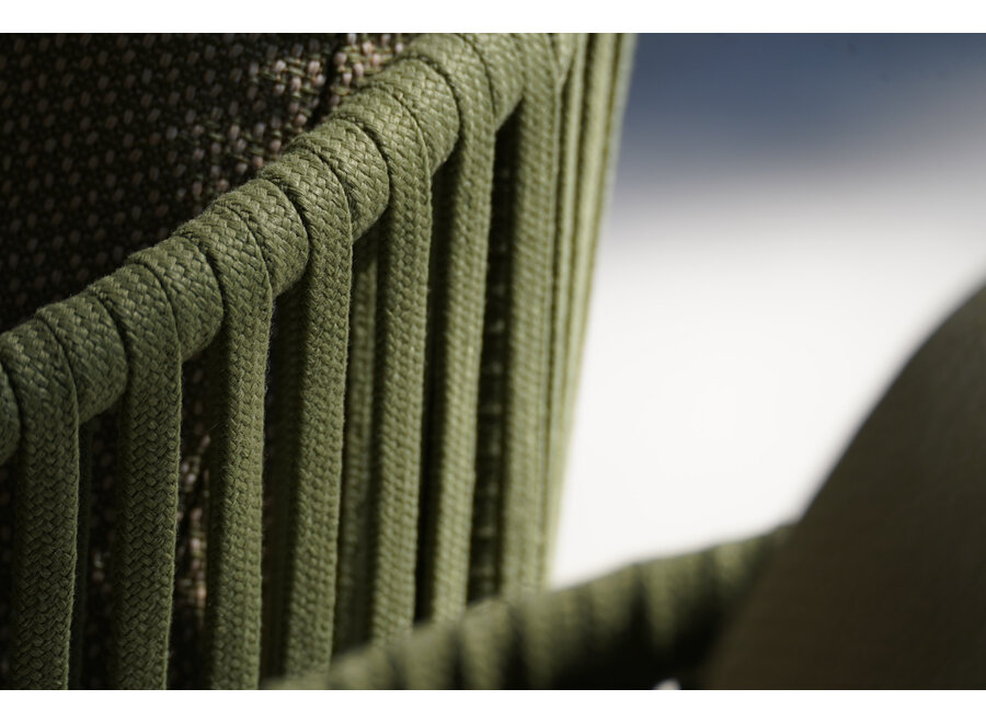 High dining chair 'Calera' - Olive