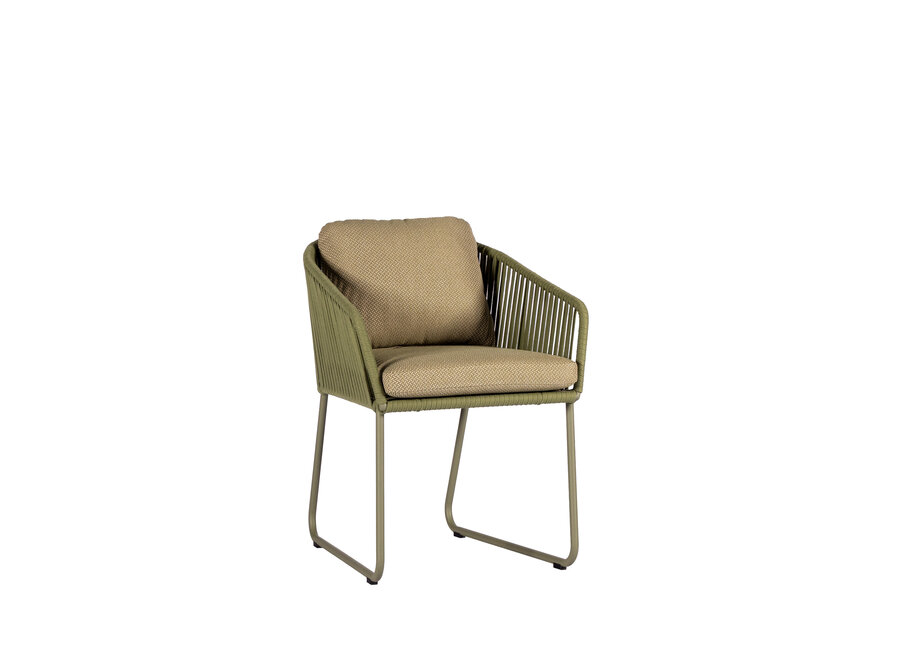 Dining chair 'Calera' - Olive