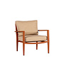 Low dining chair 'Bosa' - Sienna