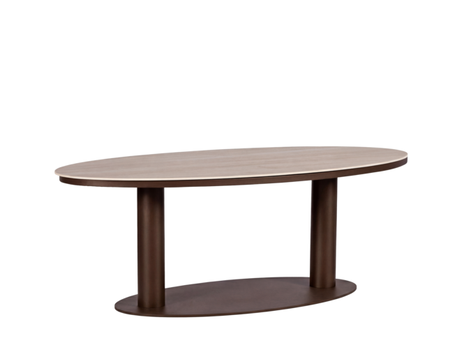 Table basse 'Covo' - Bronze