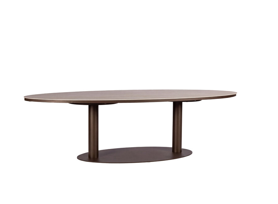 Dining table 'Covo' - Bronze