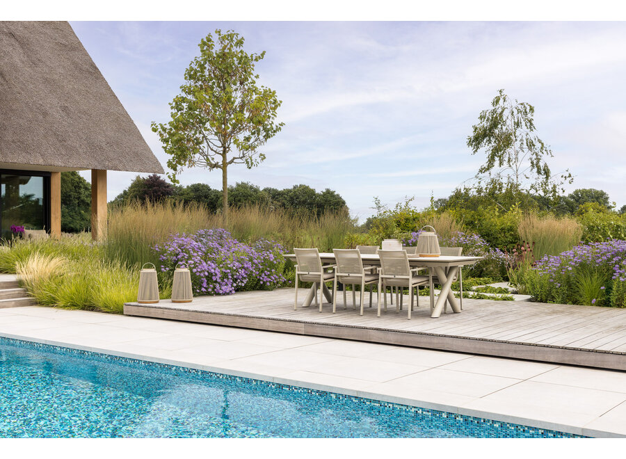 Uitschuifbare eettafel 'Maratea' - 280cm - Salix