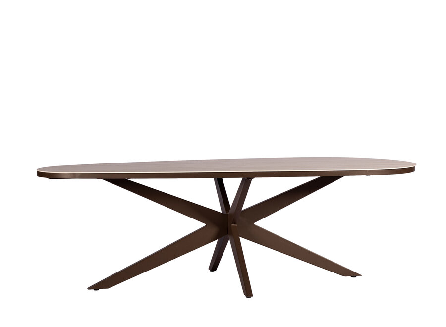 Table à manger 'Tropea' - Bronze